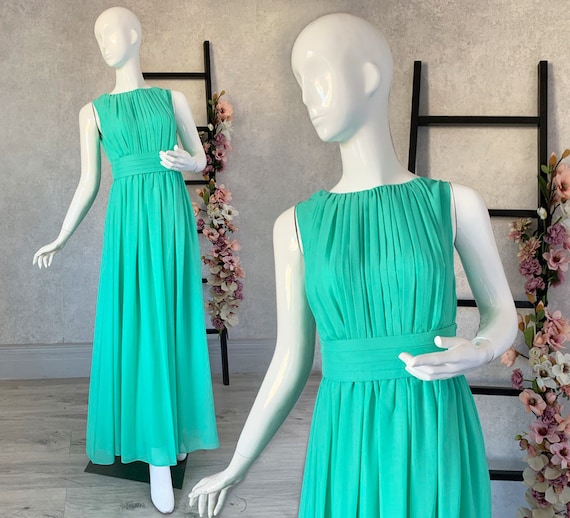 sachin and babi light blue dress Mint Green Floral Chiffon Wrap Front V-Neck Long Sleeve Maternity Maxi Dress main image 1