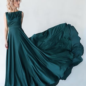 Emerald Green Semi Formal Dress - Etsy Australia
