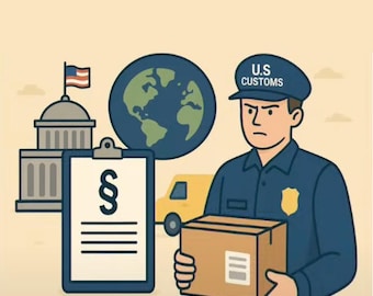 U.S. Customs Duties & Import Tax Payment – No Physical/Digital Item