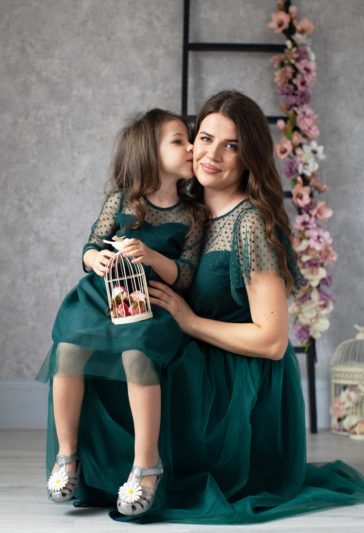 Mom and daughter birthday cheap dress