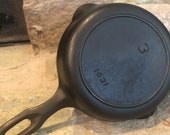 Griswold Iron Mountain 3 Skillet Cast Iron