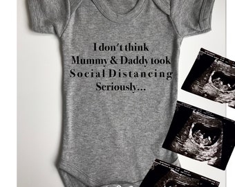 social distancing baby grow