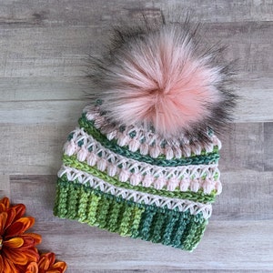 Colorful Beanie - Beanie for Kids, Beanie for Babies, Women&#39;s Winter Hat, Beanie for Women, Toddler Winter Hat, Toddler Beanie, Pom Pom Hat