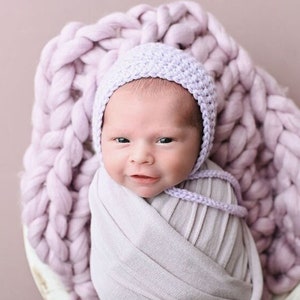 Baby Bonnet, Newborn Baby Bonnet, Preemie Bonnet, Toddler Bonnet, Baby Bonnet Girl, Crochet Baby Bonnet, Neutral Baby Bonnet, Baby Hat