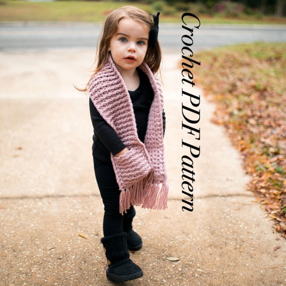 scarf pattern with pockets