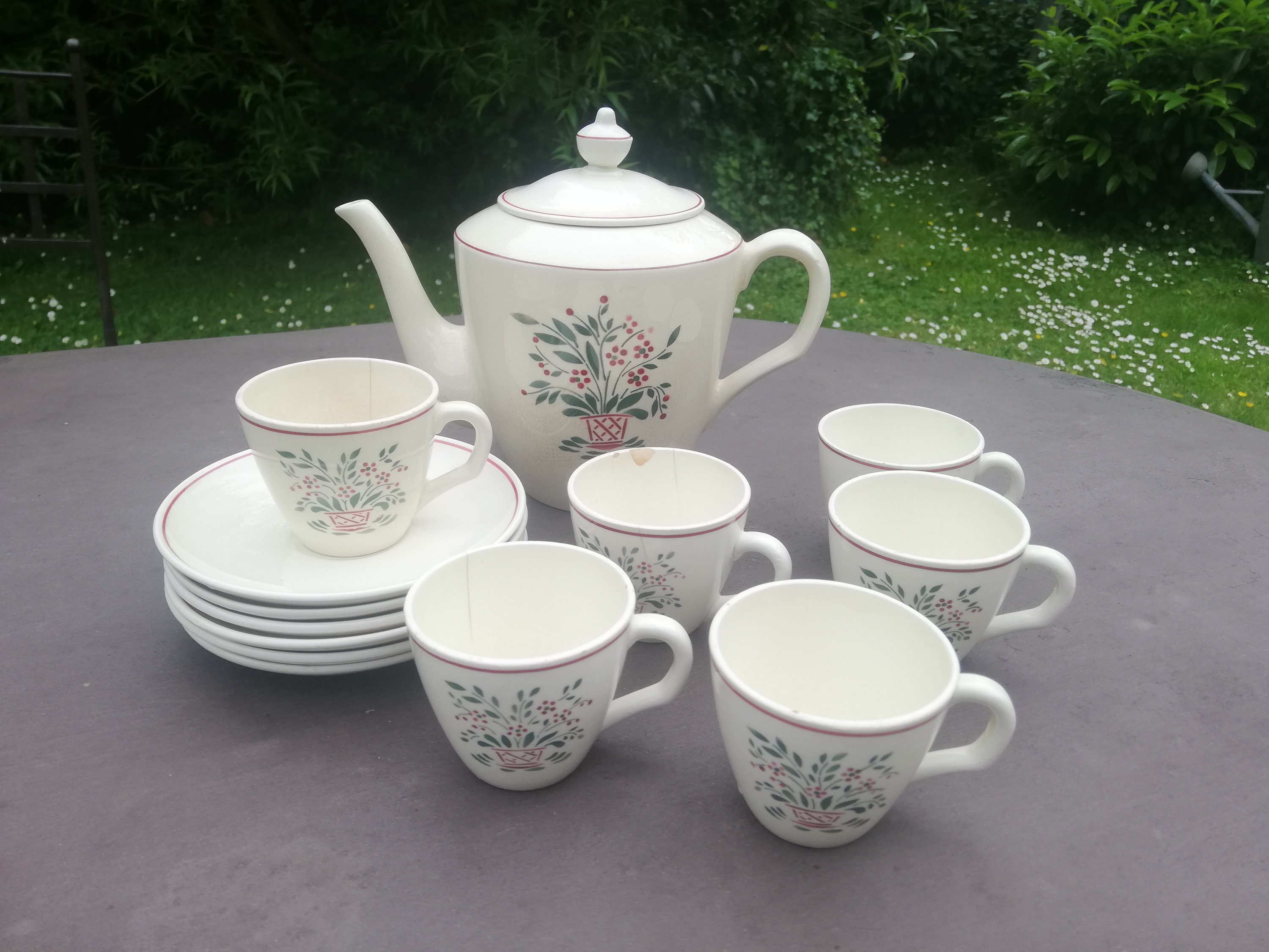 Service à Café Hbcm Modèle Sylvie