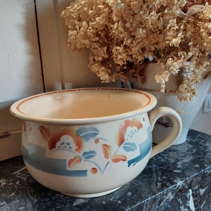 Orinal antiguo de loza Digoin- Sarreguemines art déco