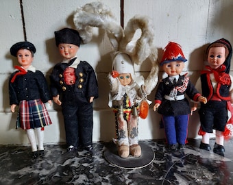 Sammlerpuppe ARTESANIA Andorra La Vella Vintage 20. Jahrhundert PN