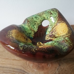 Beautiful ceramic empty pocket Vallauris style
