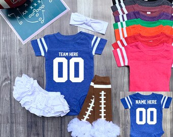 custom newborn football jerseys