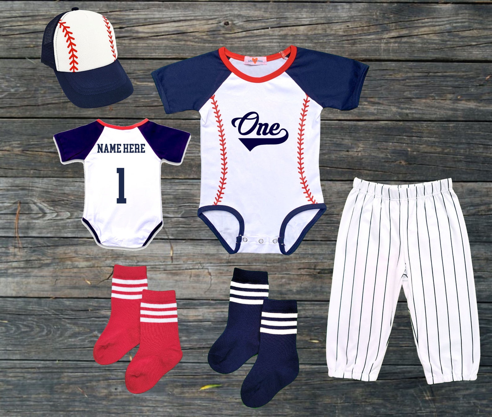 First Birthday Baseball