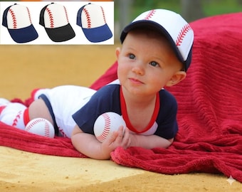 Baby Infant Adjustable Baseball Hat Cap Choose Color Navy Royal Black