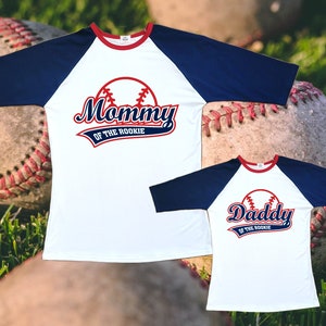 Personalized Rookie Of The Year Baseball Cake Smash Jersey Navy Blue Pinstripes Choose Name And Number Pinstripe Baby Baseball Jersey image 4