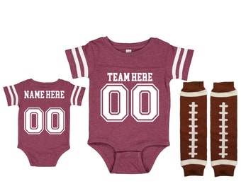 custom newborn football jerseys