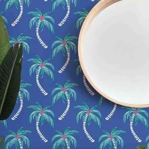 Peel & Stick Wallpaper - Palm Springs Pattern - Pre-pasted and Unpasted Wallcovering - Removable Wall Murals by Green Planet