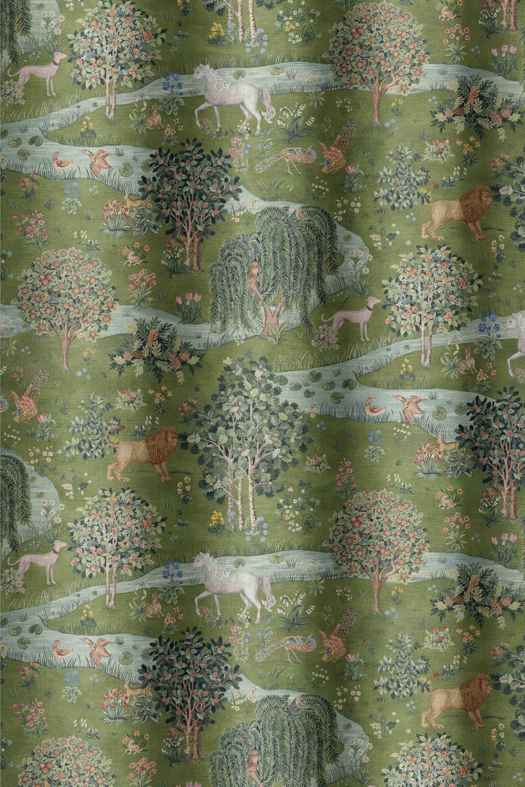 Behang William Morris & Co. The Brook (216813) -Wallpaper-Compilation-1 - Luxury By Nature