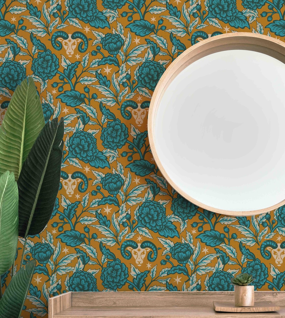 Buy Aries Wallcovering Fabric Peel & Stick Wallpaper Removable Pre