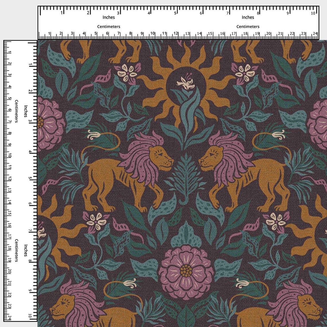 Leo Fabric by the Yard - Zodiac Sign Pattern Fabric for Home Projects ...