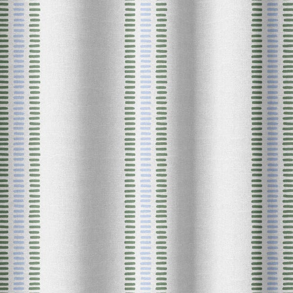 Summer Stripes Fabric by the Yard - Pattern Fabric for Home Projects, Clothing, Upholstery, Curtains - by Green Planet Print