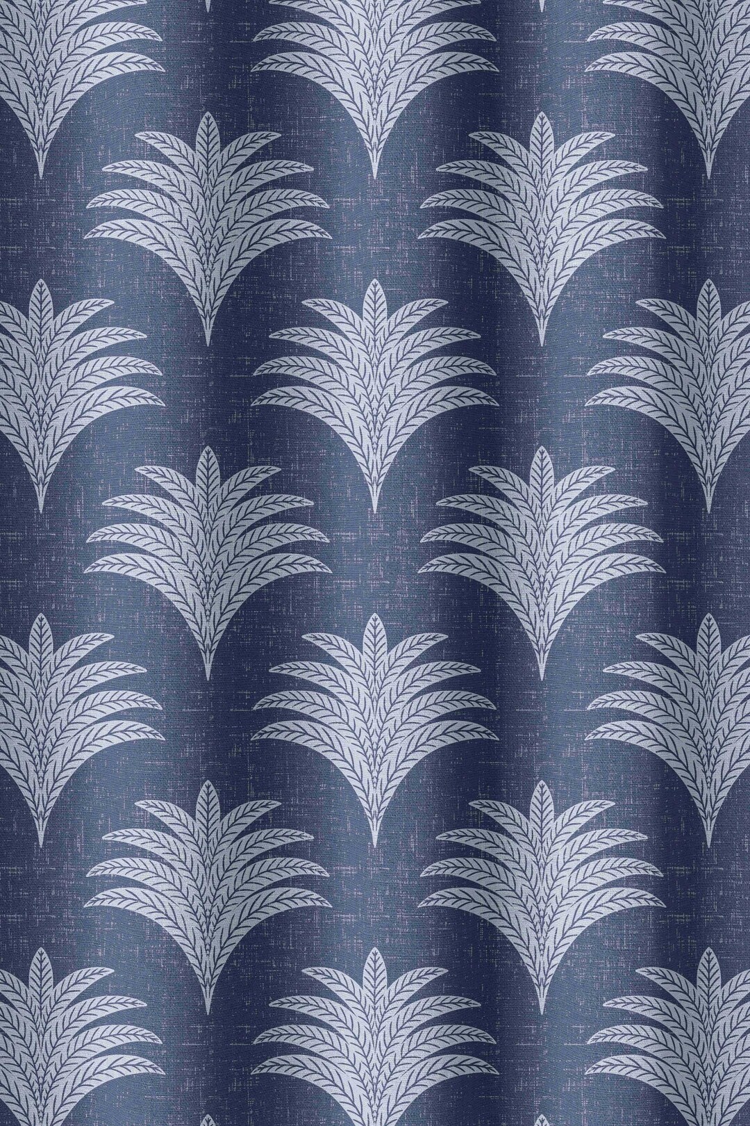 Palm Fan Pattern Palm Fans Fabric by the Yard - Pattern Fabric for Home Projects ...