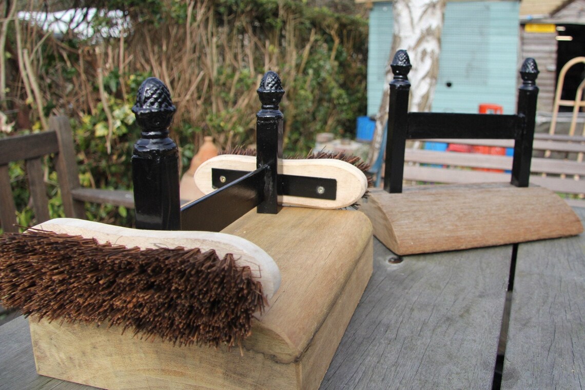 Reclaimed rustic recycled wrought iron boot scraper mud Etsy