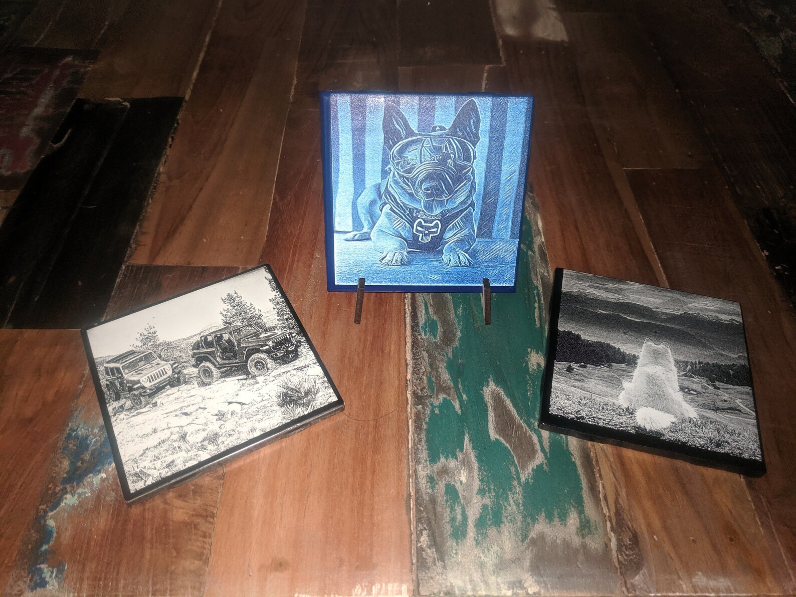 Laser Engraved Ceramic Tile Etsy