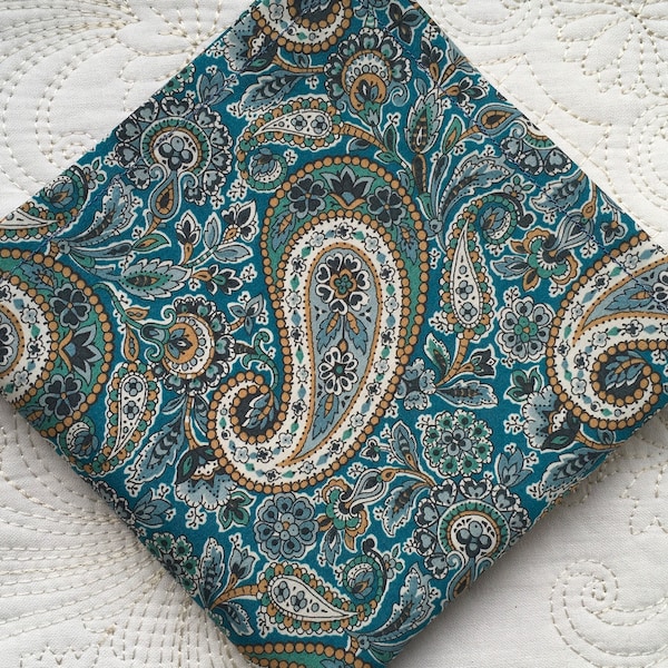 Liberty of London Pocket Square in Lee Manor Tana Lawn soft silky cotton lawn Wedding Accessory