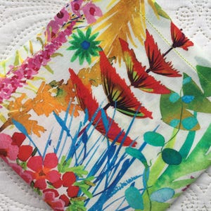 Fazzoletto di lusso Liberty London Tana Lawn - Tresco - Love Liberty Cornwall - Il regalo che sta in un biglietto d'auguri!