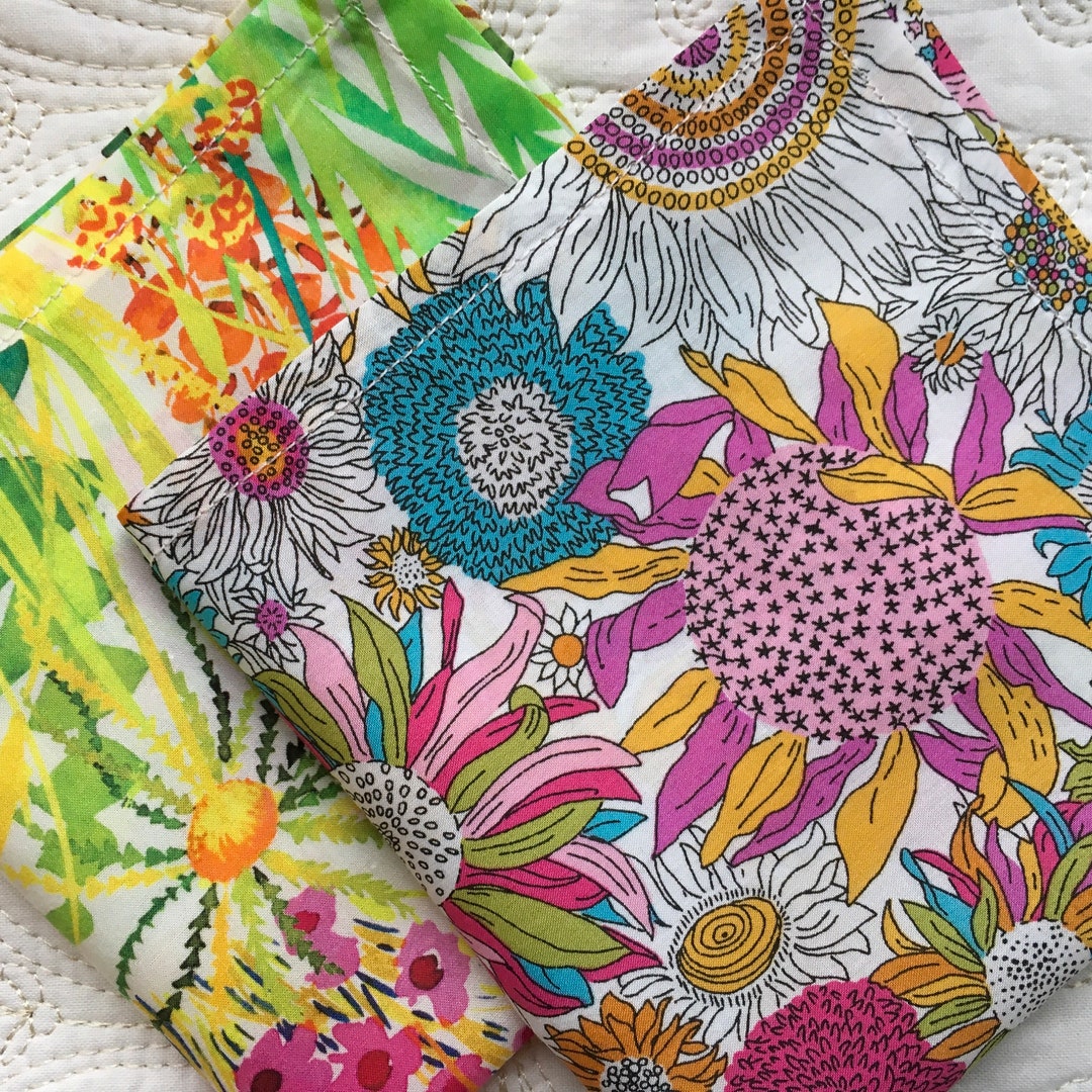 Liberty of London Gift Pair of Tana Lawn Luxury Handkerchiefs in Tresco