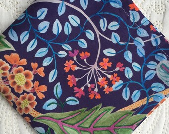 Liberty London Organic Cotton Handkerchief: Elm House Floral Print