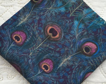 Liberty London Tana Lawn Luxe pochet - Peacock Manor - Love Liberty Cornwall Gift - bruiloftaccessoire