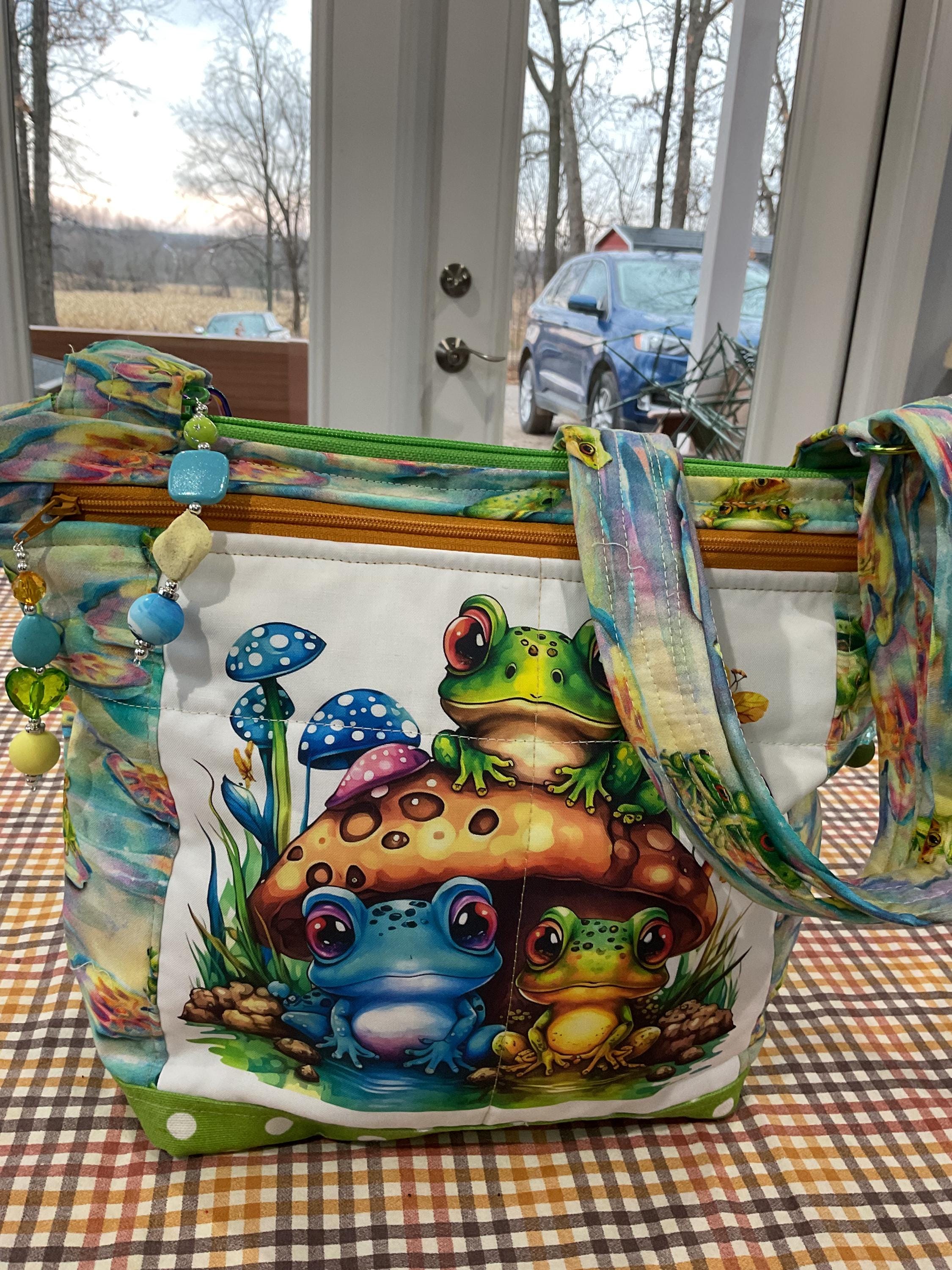 MASSTARD MESSENGER BAG FROG SUNSET BAY バッグ - バッグ