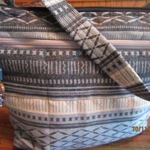 Joli sac à main bleu denim déperlant à bandoulière ou bandoulière réglable 100 % fait main