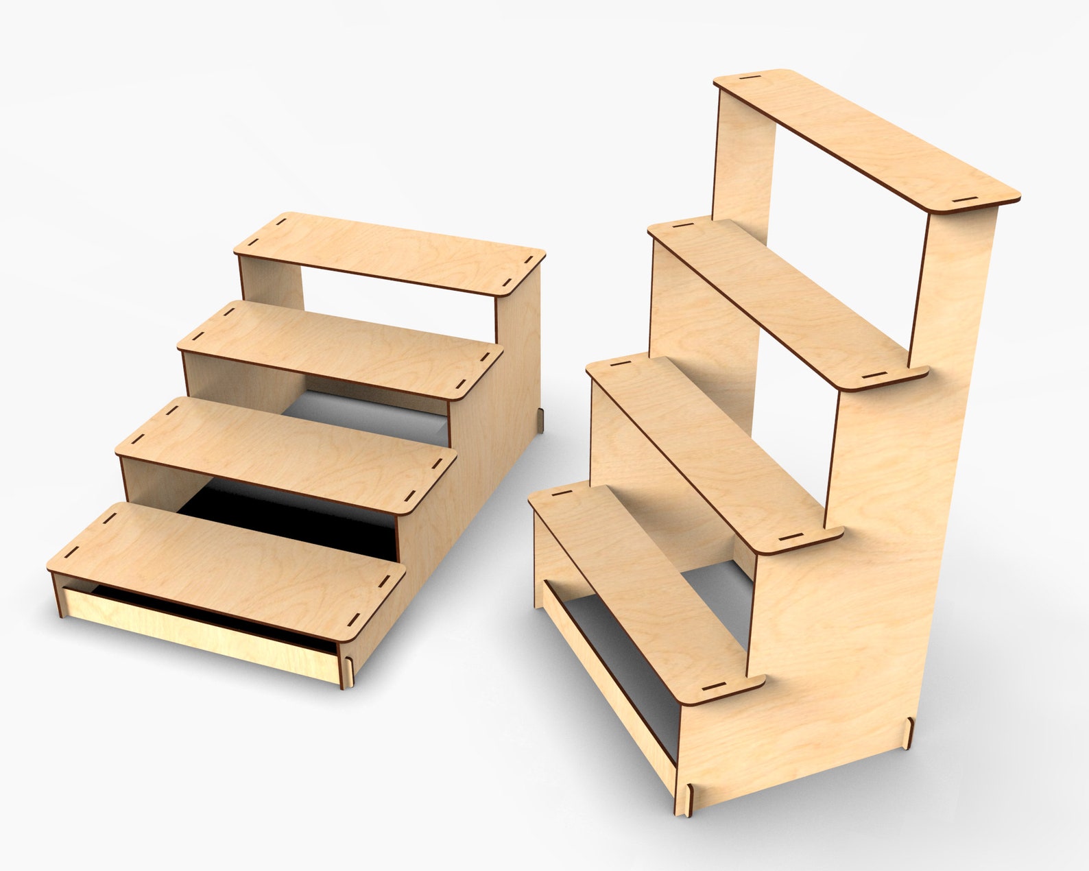 Stands Displays Big Set Lasercut file for sizes. Etsy