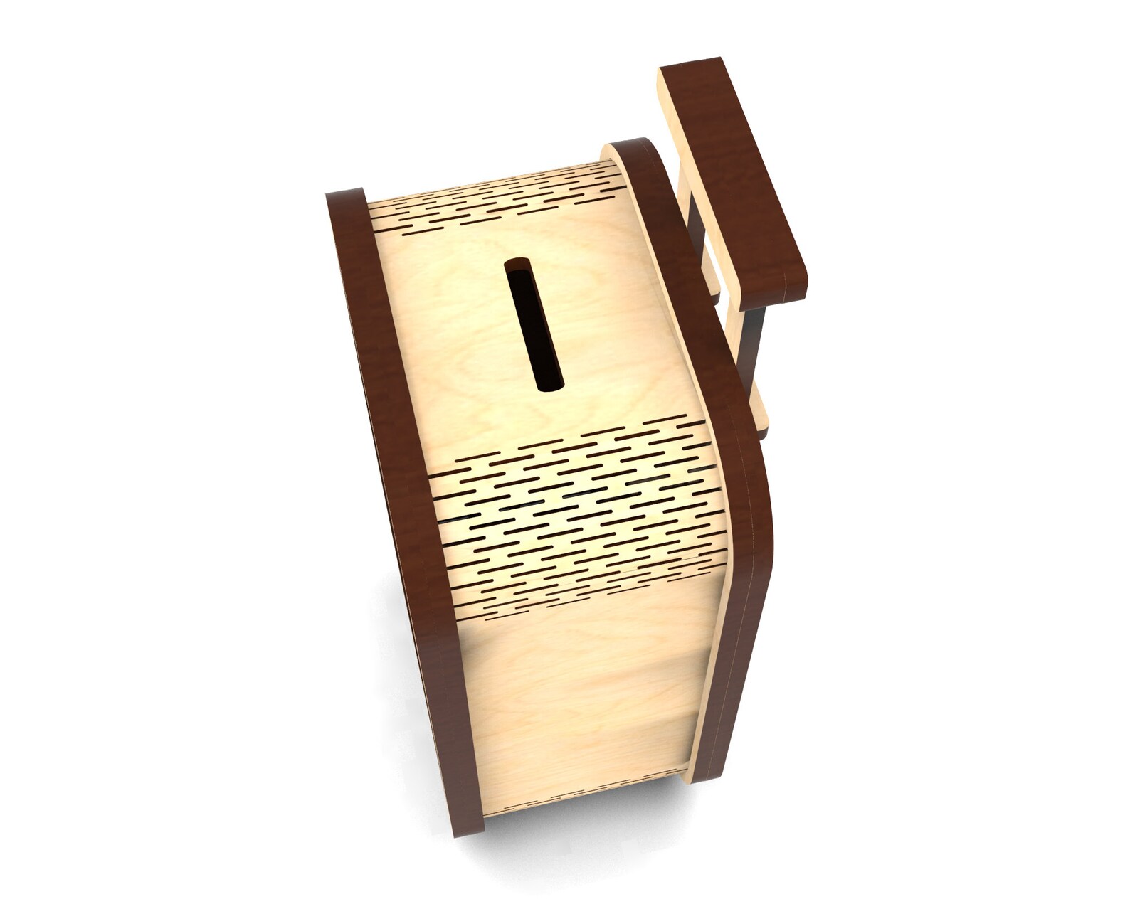 Wooden Piggy bank vector cut files for wood. Laser cut SVG DXF Etsy