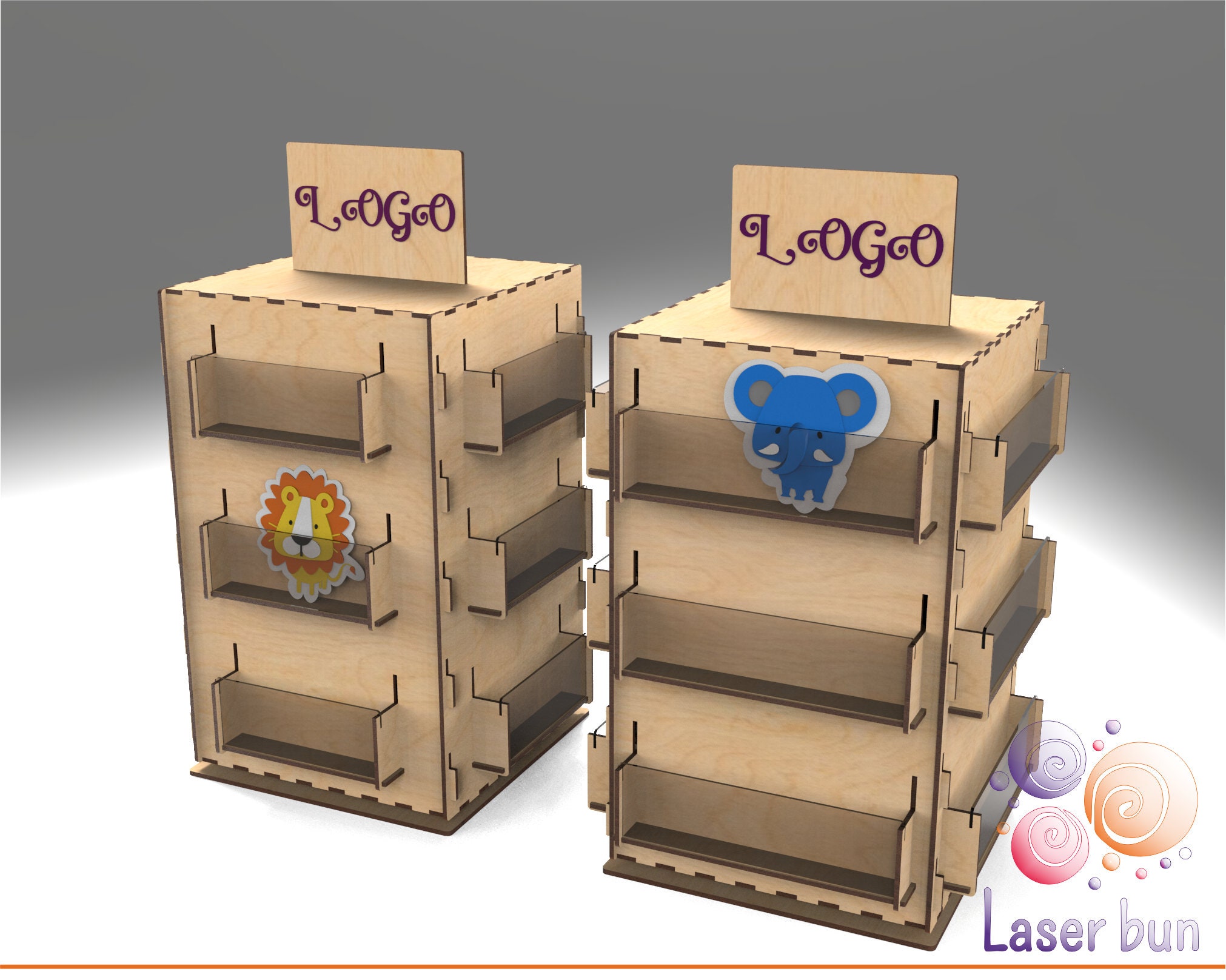 Rotating Retail Display Stand Rack Sticker Essential oils Etsy