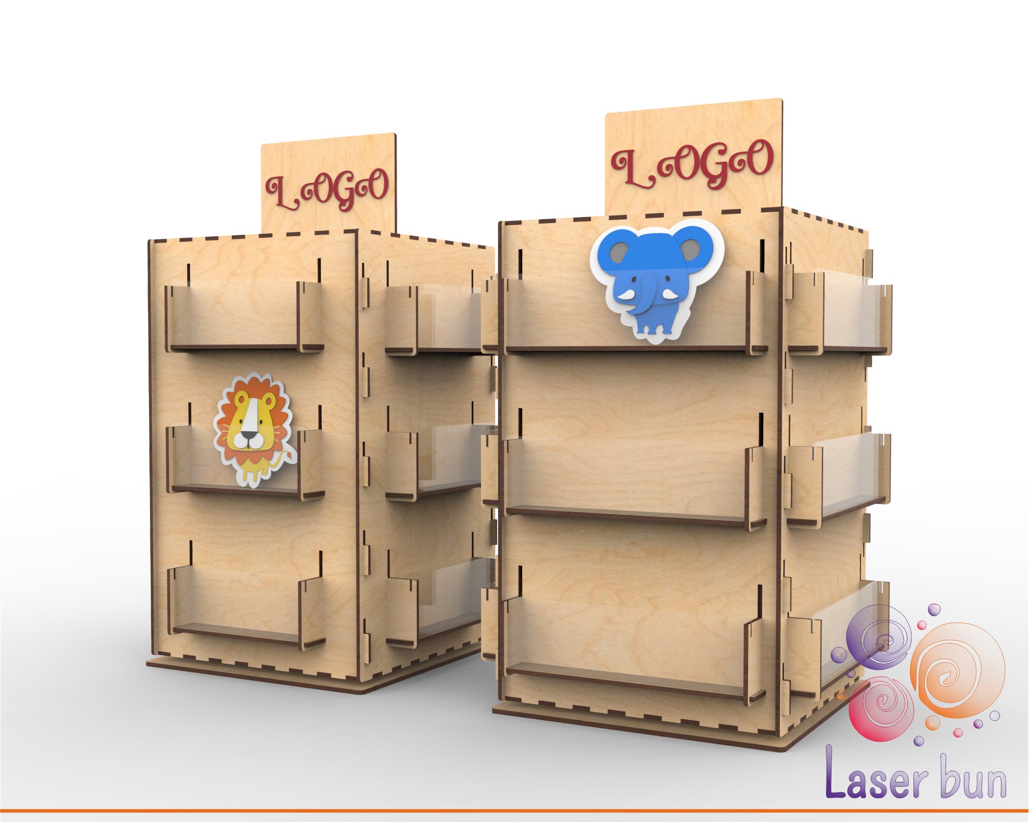 Rotating Retail Display Stand Rack Sticker Essential oils Etsy