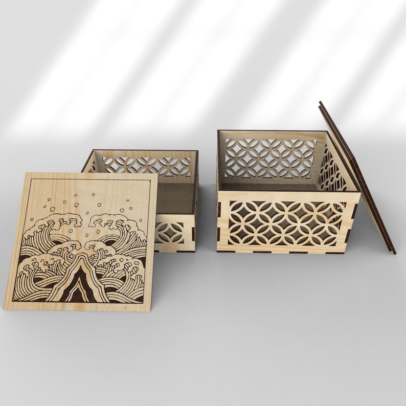 Download SVG files Wooden Engraved Gift Box Jewelry Box Trinkets ...