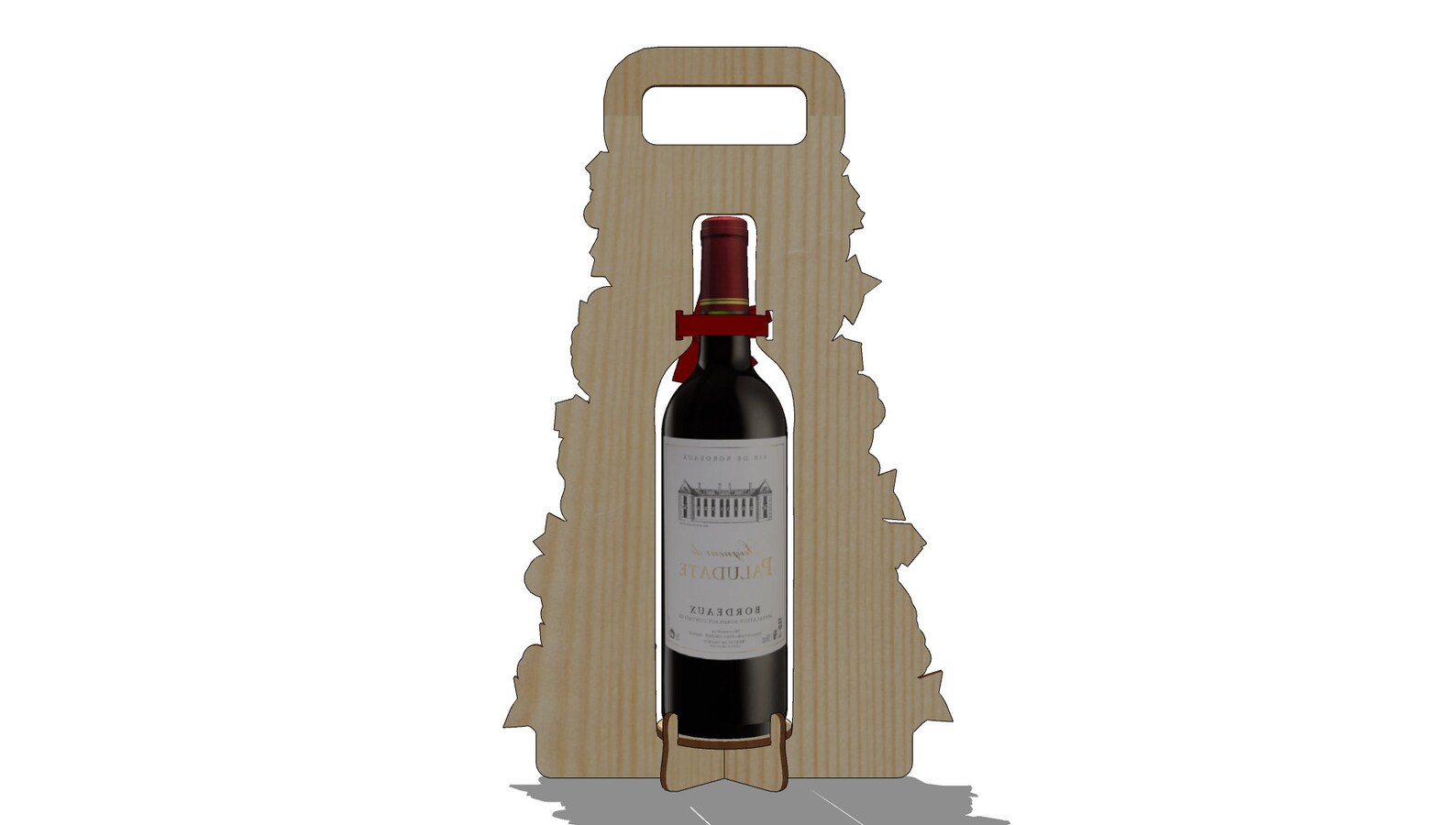 Laser files wine carrier wine holder wine caddy. DXF files Etsy