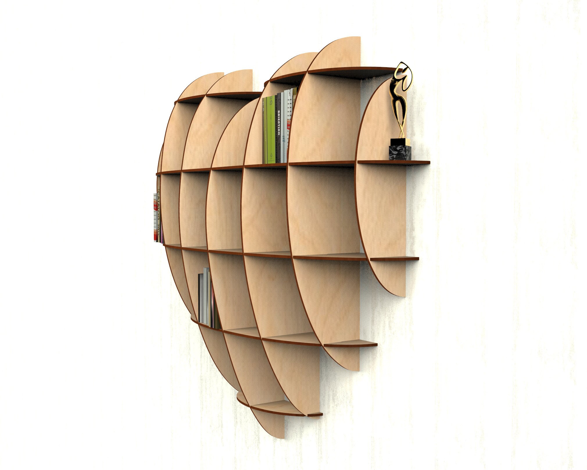 Laser files Shelf heart. Vector DXF file for laser cutting ply Etsy