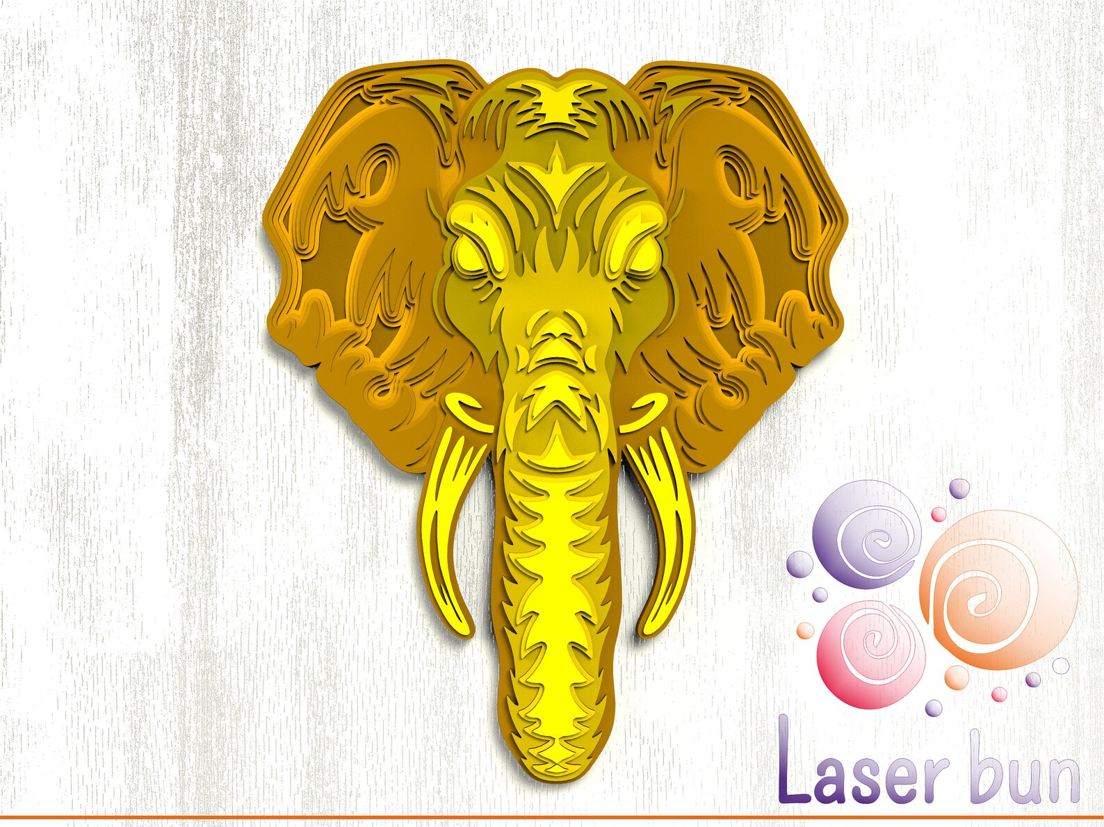 Laser Files Wall Decor Elephant Wood Wall Art Home Decor. Etsy