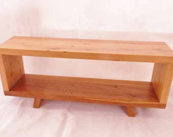 Solid oak TV stand~media console~ occasional table~ coffee table~ TV cabinet ~Wooden TV Console.