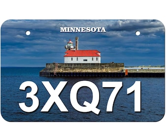 Minnesota ATV/UTV  Plate personalized ATV Plate utv plate custom atv plate duluth light house