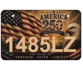 America 250th Anniversary Minnesota UTV Llicense Plate  ATV  personalized custom  Side by Side