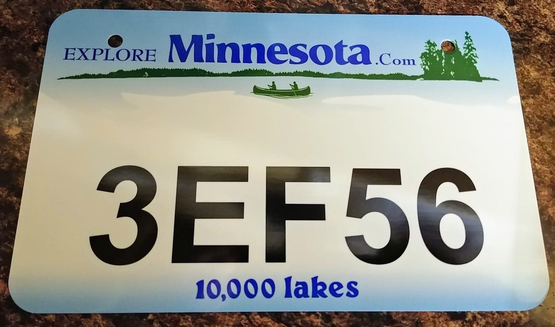 Minnesota ATv Plate ATV license plate personalized ATV Etsy