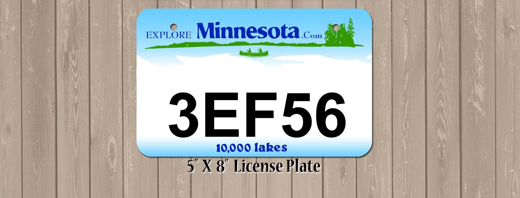 Minnesota ATv Plate ATV license plate personalized ATV Etsy
