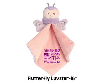 Flutterfly  Luvster Butterfly Blanket Adorable Soft animal baby blanket  baby girl gift its a girl gift its a boy gift   Blanket New Born