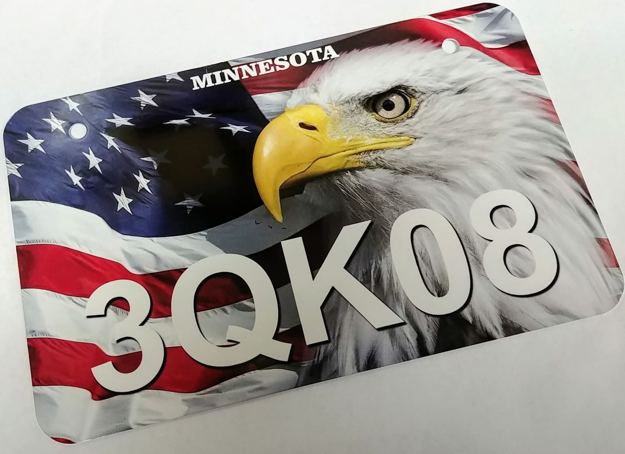 Minnesota Utv License Plate Personalized Atv Plate Minnesota Etsy