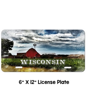 Personalisiertes Nummernschild wo der Mais wächst