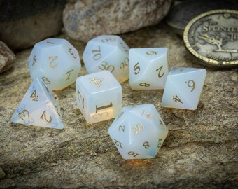 Opalite Dice Set